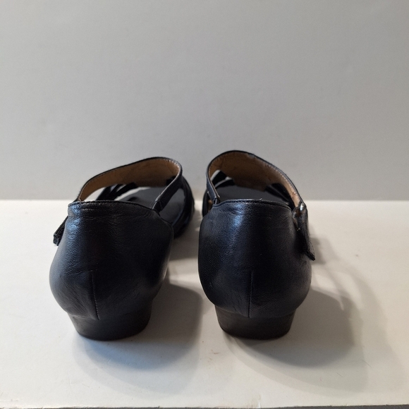 Naturalizer Black Joslin Leather Strappy Casual Comfort Sandals Size 10N - Picture 6 of 12